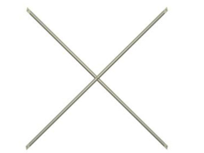 Diagonal em X Para Andaime Fachadeiro